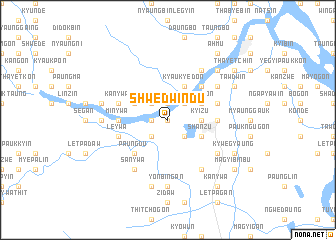 map of Shwedwindu