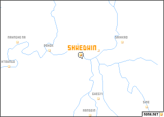 map of Shwedwin