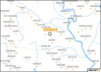 map of Shwegè