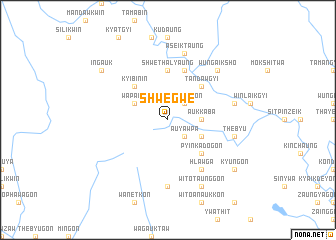 map of Shwegwe