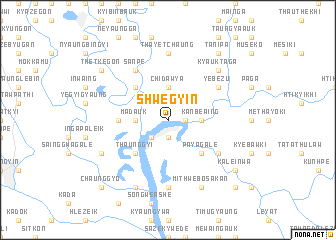 map of Shwegyin