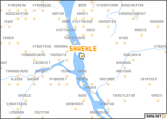 map of Shwehle