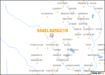 map of Shwelaunggyin