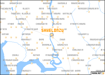 map of Shwelonzu