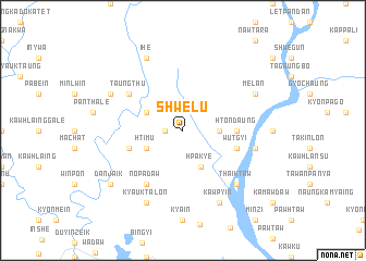 map of Shwelu