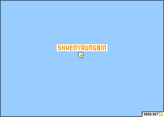 map of Shwenyaungbin