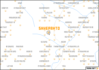 map of Shwepahto