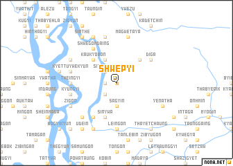 map of Shwepyi