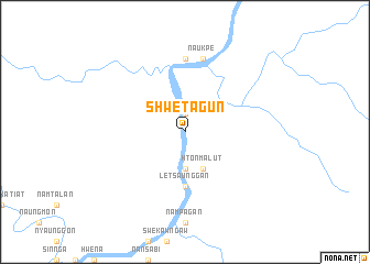 map of Shwetagun