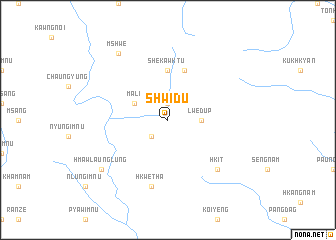 map of Shwidu