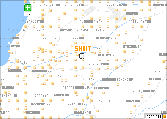 map of Shwīt