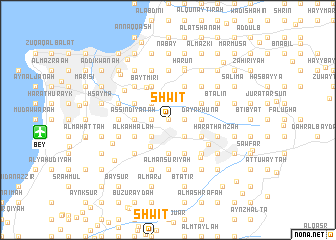 map of Shwīt