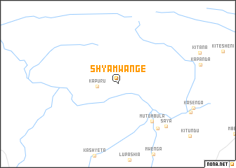 map of Shyamwange
