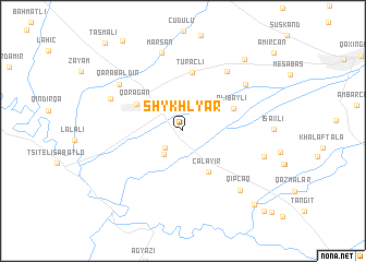 map of Shykhlyar