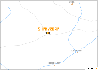 map of Shymyrbay