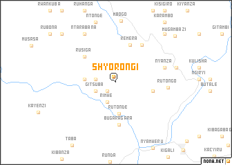 map of Shyorongi