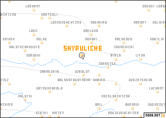 map of Shypuliche