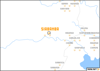 map of Siabamba