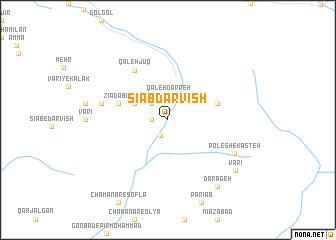 map of Sīāb Darvīsh