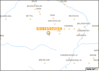 map of Sīāb-e Darvīsh