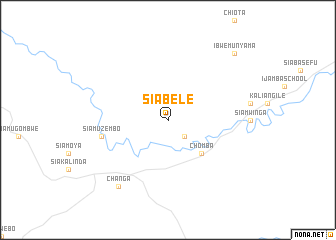 map of Siabele