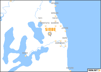 map of Siabe