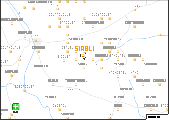 map of Siabli