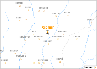 map of Siabon