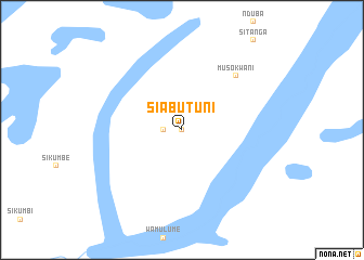 map of Siabutuni