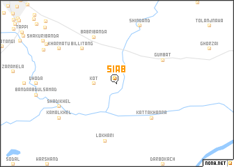 map of Siāb