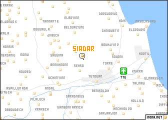 map of Siadar