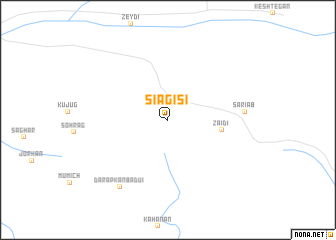 map of Siagīsi