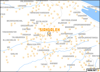 map of Sīāh Daleh