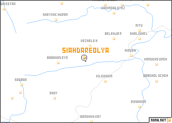 map of Sīāhdar-e ‘Olyā