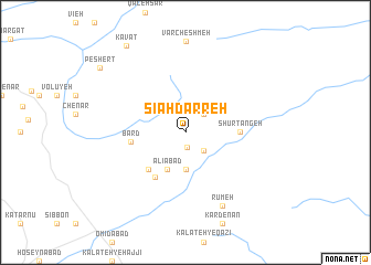 map of Sīāh Darreh