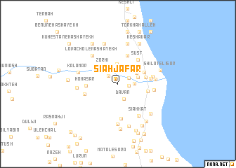 map of Sīāh Ja‘far