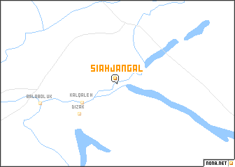 map of Sīāh Jangal