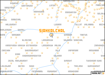 map of Sīāhkal Chāl