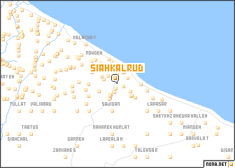 map of Sīāhkalrūd