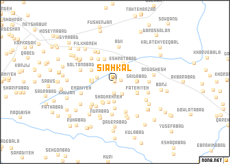 map of Sīāh Kāl