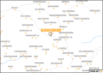 map of Sīāh Kamar