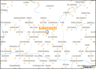 map of Sīāhkhūnī