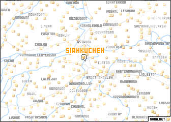 map of Sīāh Kūcheh