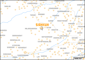 map of Sīāh Kūh