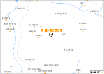 map of Sīah Sarān