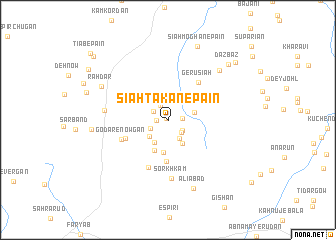 map of Sīāh Takān-e Pā\