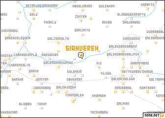 map of Sīāhvereh