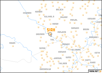 map of Siāh