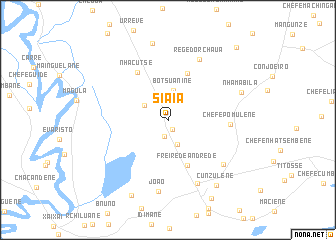 map of Siaia