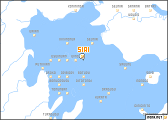 map of Siai